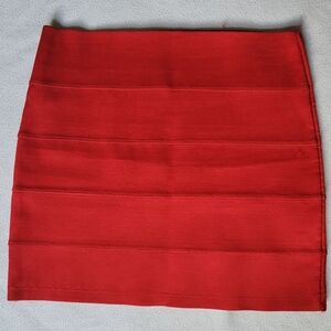 Wet Seal short tight red skirt, Juniors S